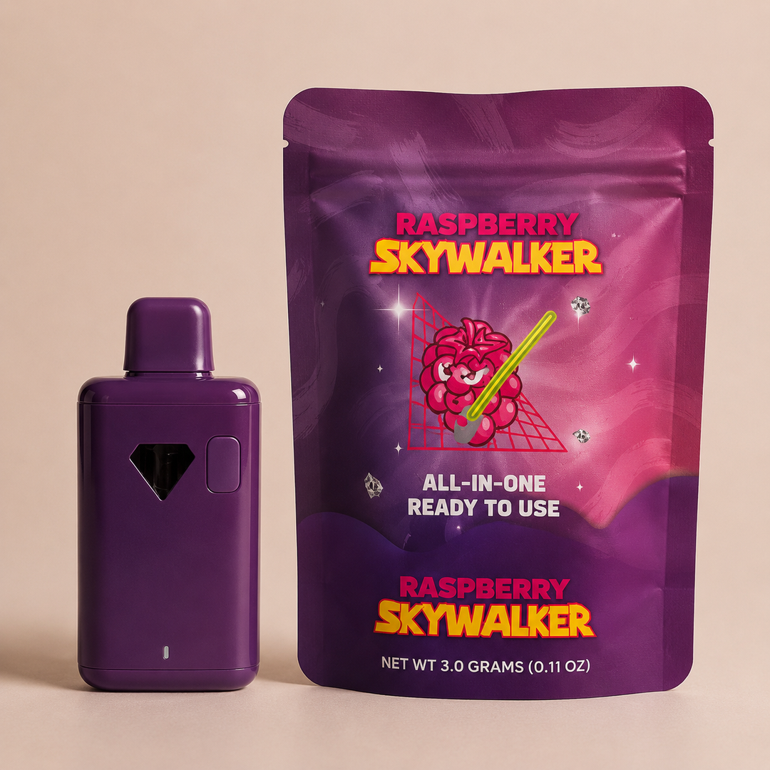 RASPBERRY SKYWALKER THCA Sativa Vape 2G