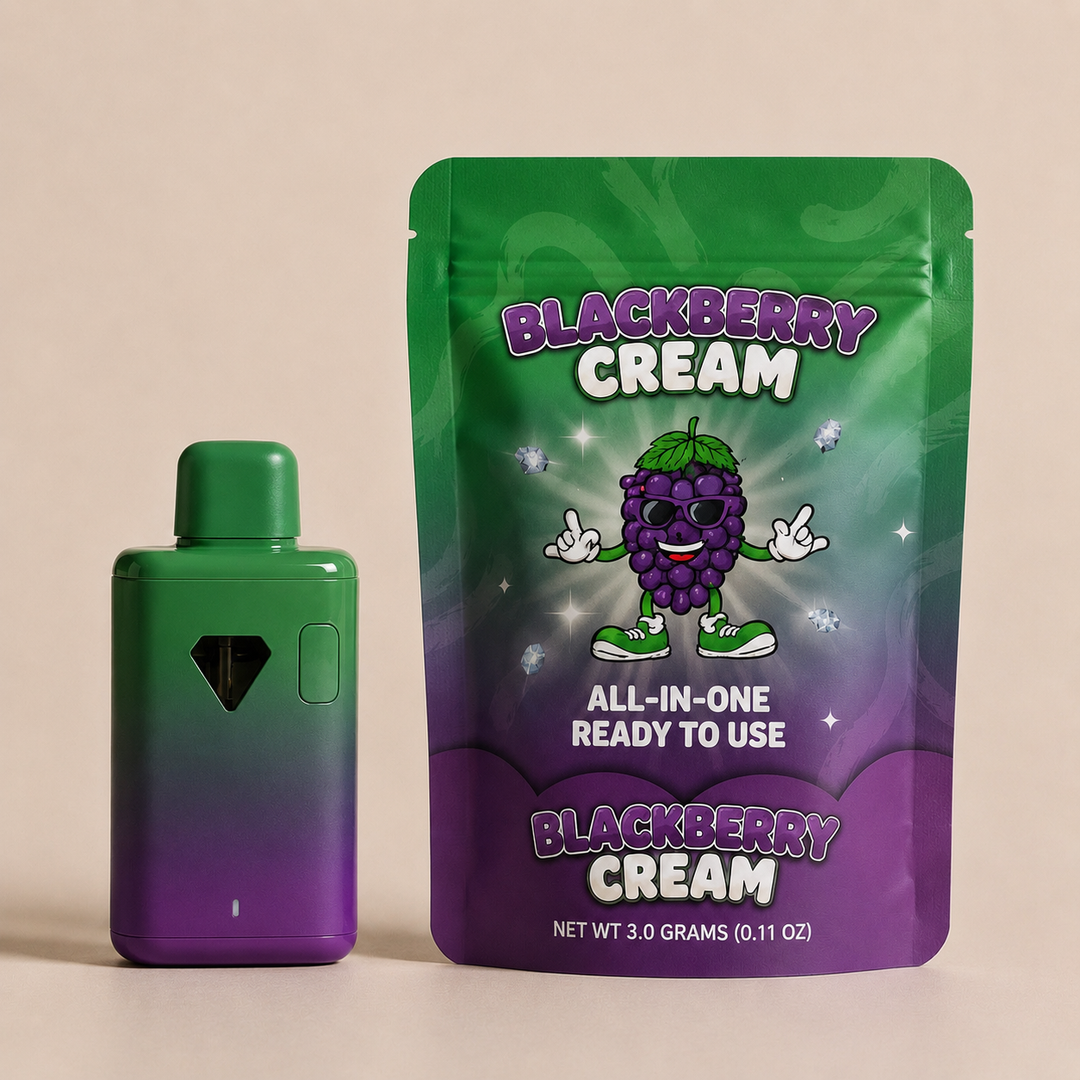 Blackberry Cream THCA Indica Vape 2G